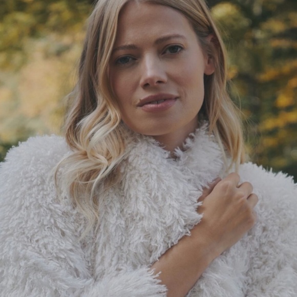 Brand New Daily Practice by Anthropologie Faux- Fur Jacket - Picture 2 of 7